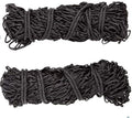 Majestic Ally 2 pcs Ultra Slow Feed 1.5"x1.5" Holes 40” Hay Net for Horses and livestocks (Black)