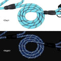 Plutus Pet Rope Dog Leash 6ft Long,Traffic Padded Two Handle,Heavy Duty,Reflective Double Handles Lead for Control Safet