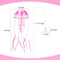 DaToo Aquarium Artificial Glowing Jellyfish Fish Tank Ornament Aquarium Silicone Decoration, 6 Pack, 1 Yr Warranty