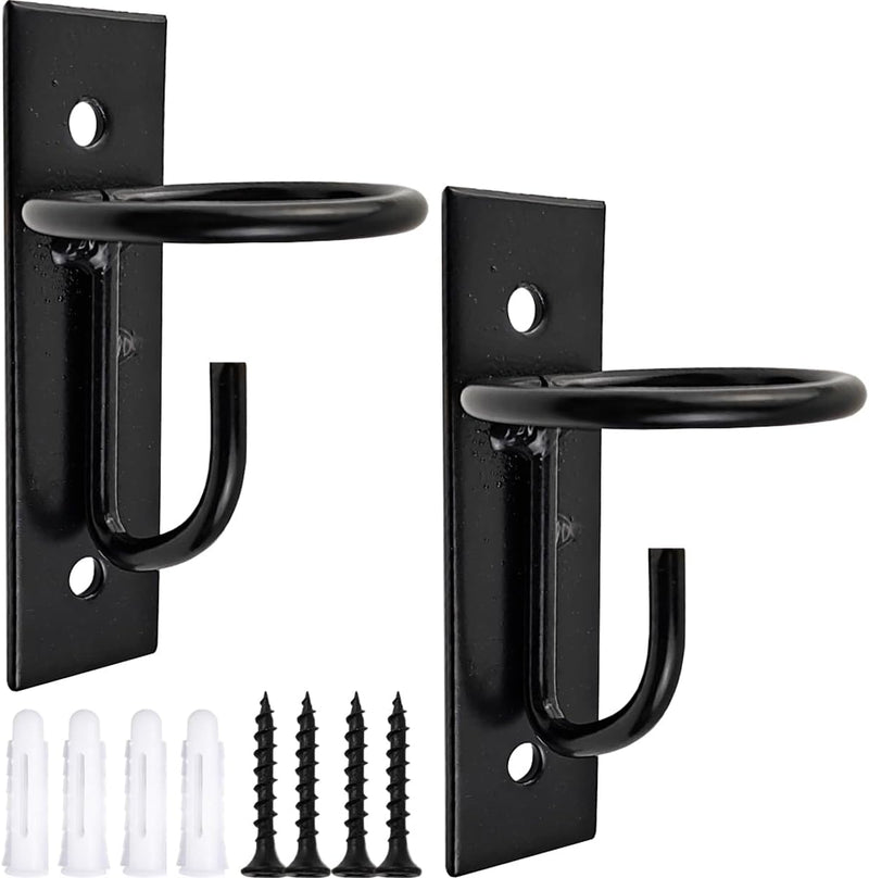 ROYHOO 2PCS Bucket Hooks for Horses Equestrian Bucket Hook Metal Water Bucket Hangers Horse Stalls Feed Bucket Barn Farm
