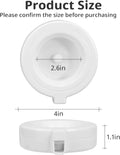 Baofum 8Pcs Gravity Pet Water Fountain Filters, Automatic Pet Waterer Replacement Filters for 3.6L/4.6L/6L/8L Dog Water Dispenser(8 Filters with 1Brush)