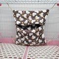 ISMARTEN Small Animal Hanging Hammock, Pet Hanging Nap Sack Sleep Bag Bed, Cage Hammock Beds for Ferret Guinea-Pig Sugar
