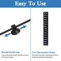 DaToo Super Mini Aquarium Heater 6 Watts Small Fish Tank Flat Heater 6W with Free Thermometer Strip Submersible Slim Bet