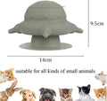 Puppy Milk Feeders for Multiple Puppies Kitten Feeding Bowl with 4 Nipples Silicone Nursing Bottle 235ml Food Water Feed