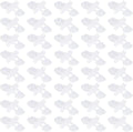 Zerodis 40 Pcs Aquarium Separation Clip, PVC Fish Suction Cup Separating Board Divider Support Clip ​with 80 Suction Cup