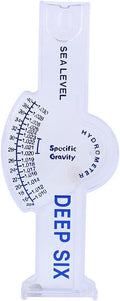 Zerodis Salinity Tester, Accurate Automatic Hydrometer Salt Water Salinity Meter Accurate Sea Hydrometer Aquarium Marine