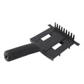 Omabeta Livestock Shedding Comb, durable ABS and iron construction with dual-sided teeth for smooth grooming and itch re