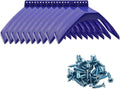 MODUODUO Pigeons Rest Stand with Screws 10 Sets Plastic Bird Perches for Dove Pigeon and Other Birds