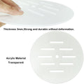 Acrylic Aquarium Anti Jumping Lid Cover with Hole to Prevent Fish, Reptiles, Shrimp Turtles from Out of The Tank 1 Piece