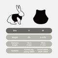 Escape Proof Rabbit Harness and Leash Set - Adjustable Breathable Bunny Vest with Padded Straps for Outdoor Training, Wa