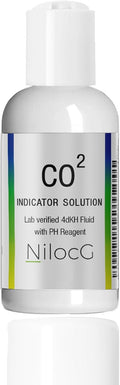 NilocG Aquatics Glass CO2 Drop Checker – CO2 Monitor Kit for Aquarium Tank – Functional and Reliable – Transparent Drop 