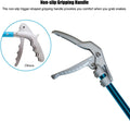 IC ICLOVER 52 Inch Professional Aluminum Alloy Snake Tongs, Standard Size