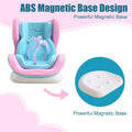 Hamsters Car Seat,Adjustable Leash Gerbils Car Vent Holder Includes Vent Clip & Magnetic Base for Hamsters Guinea Pigs M