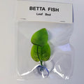 2PCS Aqua Betta Fish Leaf Soft Bed Simulating The Natural Habitat for Betta Spawning Grounds Breeding Resting Bed Betta 