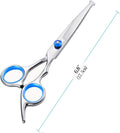 Dog Grooming Scissors,Pet Hair Scissors with Safety Round Tips Heavy Duty Titanium Stainless Steel Professional Dogs Cats Pets Grooming Shears