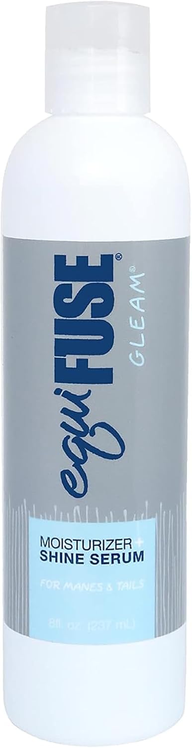 EquiFUSE Gleam Moisturizer + Shine Serum for Horses | detangles Even the unruliest Manes and Tails | Provides Long-Lasti