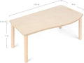Niteangel Hamster Play Wooden Platform: Wave- 15.7" L x 9" W - 7" H