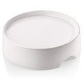 CatGuru Food Table for Cat Bowls, Elevated Feeding Station for Cat Food Bowl, Raised Stand for Pet Food and Water Bowls, Pet Feeder for Indoor Cats, Stress Free Stand for Pet Dishes (Marshnallow)