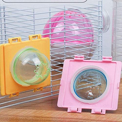 2 Set Small Animals Hamster Tunnel Cage Cover with Ventilation Holes External Pipe Interface Fitting Connection Board Tu