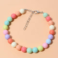 Pet Jewelry Candy Color Dog Pearl Collar Cute Teddy Necklace Jewelryc Chihuahua York Girl Clothing Dress Accessories(10+