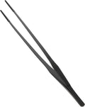 Reptile Feeding Tongs, Stainless Steel Lizard Feeding Tongs, Aquarium Straight Feeding Tweezers for Reptiles with Rubber