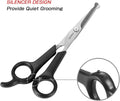 Chibuy Professional Pet Grooming Scissors with Round Tip Stainless Steel Dog Eye Cutter for Dogs and Cats, Professional Grooming Tool, Size 6.70" x 2.6" x 0.43" 1. Grey