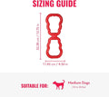 KONG Tug Toy, Natural Rubber Dog Toy for Tug of War, for Medium/Large Dogs