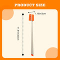 Small Fish Tank Cleaner Brush, Algae Scraper for Aquarium,11.8IN