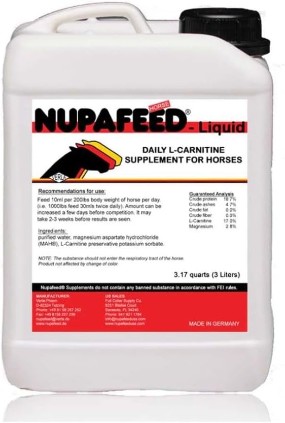 L-Carnitine Daily Liquid for Horses