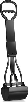 Mr. Peanut's 32" Tall Profile Pooper Scooper, ABS Frame & Waste Bin with Double Spring Clamp, Lightweight Design, Simple