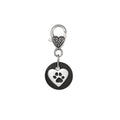 Shungite Pet Collar Charm - Natural Protection for Dogs Cats Durable Black Crystal Stone Backpack Tote Key Chain