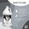 Odorcide Skunk Off Pet Shampoo – Ready to use Skunk Odor Remover for Dogs, Cats, Carpet, Car, Clothes & More – Skunk Shampoo Non-Enzymatic Formula (1 Gallon)