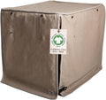 Molly Mutt Tan Dog Crate Cover, Non-Toxic & 100% Cotton, 24"x18"x21"