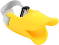 NACOCO Anti Bite Duck Mouth Shape Dog Mouth Covers Anti-Called Muzzle Masks Pet Mouth Set Bite-Proof (Yellow, M)