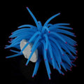 Artificial Soft Anemone Coral Plant Fish Tank Decor, Blue