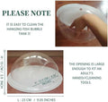 Creative Acrylic Hanging Wall Mounted Fish Tank, Hanging Bowl for Water Plants, Wall Fish Bubble Tank, Hydroponic Air Pl