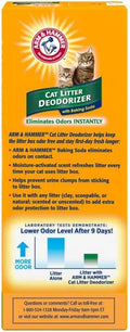 Arm & Hammer Pet Odor Control kit, Pet Fresh Carpet Odor Eliminator Long Lasting Freshness + Cat Litter Deodorizer with Baking Soda, 30 oz Each