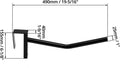 QWORK Saddle Rack, 2 Pack Removable Saddle Rack, Hangs on Stall Walls or Doors, for Western and English Tack Storage