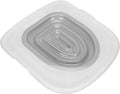 Cat Toilet Training System, Removable Universal Tray, Gray Inner Support, White