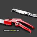 60in Snake Tongs Reptile Grabber Zigzag Wide Jaw Catcher Handling Tool Set