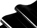 Black Aquarium Background Film, Static Cling PVC, 11.8" H × 39" W