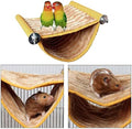 Warm Hamster Hammock House Mouse Rat Hanging Swing Bed Guinea Pig Cage Bedding Small Pet Animal Double Layer Cage Tent H