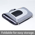 YUNIQUE Cat Carrier Soft for Pets Up to 15 Lbs, Airline Approved Collapsible Travel Puppy Carrier with One Piece Design (Grey)