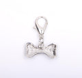 Bling Rhinestones Bone Charm Pendant Jewelry for Pet Dog Cat Puppy Necklace Collar Accessory