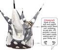 LEFTSTARER Rat Ferret Sugar Glider Cage Hammock Bedding Small Pet Cage Accessories Toy Triple-Layer Hammock Bedding for 