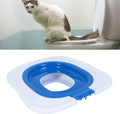 Upgraded Cat Toilet Trainer Kit, Universal Reusable Cat Potty Toilet Training Kit, Removable Cat Toilet Training Kit, To