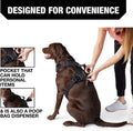 KONG Ultra Durable Waste Bag Harness (Large, Black)