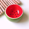 2 Pack Hamster Bowl Ceramic Prevent Chewing Feeding Bowl Water Food Dish