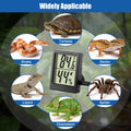 Reptile Thermometer Hygrometer LCD Digital Terrarium Thermometer and Humidity Gauge 2-in-1 Temperature and Humidity Moni