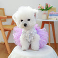 Furbabycare® Elegant Sweet Puppy Dog Blingbling Princess Skirt Pet Dog Lace Cake Camisole Tutu Dress